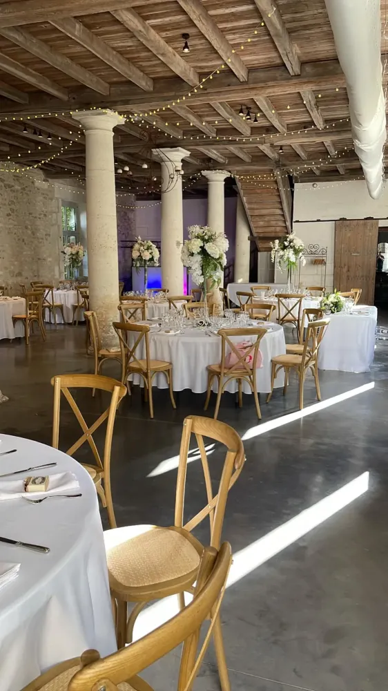 Repas mariage à Champniers