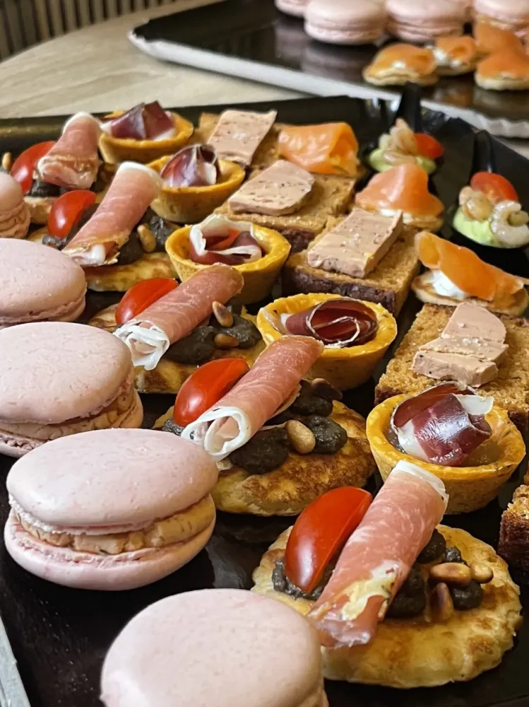 macarons jambon